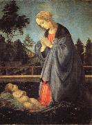 The Adoration of the Child Filippino Lippi